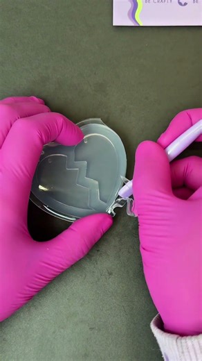 Handmade Silicone Mold unmolding #crafts #resin #jewelrymaking #diy