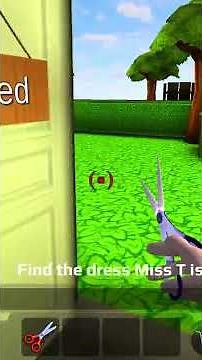 Scary Teacher 3D Prank: I Cut the Party Dress! 😱 #ScaryTeacher3D #Gamesturday