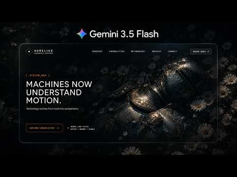 How I Built a $5,000 Website With Gemini 3.5 Flash (0 Code)