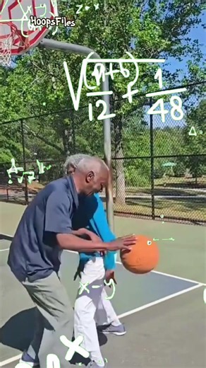 They said they were too old to play 😭 #shorts #basketball #ageless