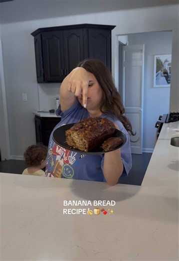 someone remind me to restock on chocolate chips plz thx😂🍌🍞🍫✨ #bananabread #bananabreadrecipe #snack #desserts #fyp