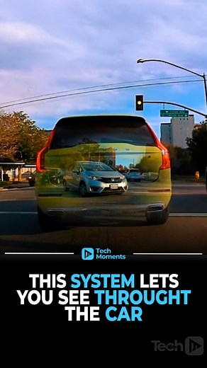 This System Lets You See Through The Car “XtraVue Trailer” by Valeo uses cameras to make your trailer virtually invisible. By streaming a live rear view to your dashboard, it helps drivers see what’s behind—making overtaking and reversing much safe Credits: @ ValeoGroup / YT #tech #technology #engineering #innovations #reels | Tech Moments