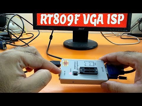 RT809F Programmer VGA ISP Detail in Urdu/Hindi
