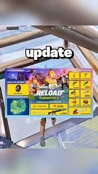 BIG Realod Update with the *NEW* Simpsons Map, Solo Reload Victory Cups, and Web Shooters Return!