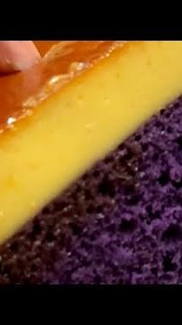 Ube Leche Flan Cake | Filipino Dessert