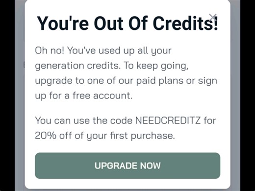 求助！！uberduck出现这个情况怎么办！