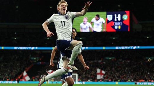 England 5-0 Republic of Ireland: Hosts score five in second half to earn Nations League promotion
