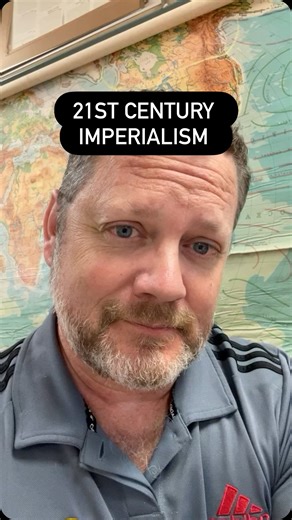 Professor Poutine on Instagram: "So what happens now in 21st century imperialism? #history #historyteacher #usa #trump #socialcommentary commentary"