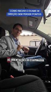 Como iniciar o exame sem perder pontos #autoescola