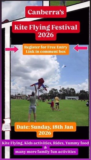 2.1K views · 76 shares | The Biggest Kite Festival of Canberra is...