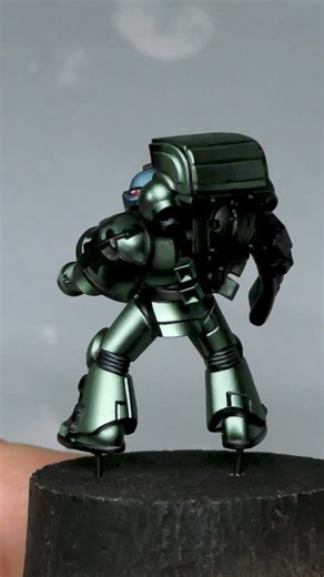 Flameon Miniatures on Instagram: "The video tutorial about painting a dark and glossy armor of my Dark Angel Devastator is available now on my patreon. The armor was painted with acrylic paints from @monument_hobbies but in the PDF tutorial about painting the front I made list of Vallejo alternatives for the colors that I used. 🙂 #warhammer #warhammer40000 #darkangels #gamesworkshop #warhammer40k"