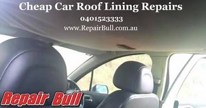 Car Roof Lining Repairs We Will Beat Any Quote Lowest Price Guaranteed 5 Year Warranty Over 10 Years Experience Call SMS Comment PM Now 0401523333 www.RepairBull.com.au $20 OFF Limited Offer - Over 400 5 Star Reviews Over 20,000 LIkes | RepairBull