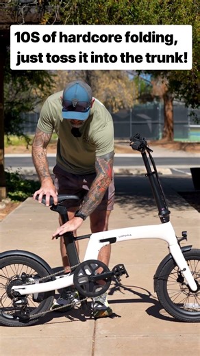 Who Says E-Bikes Are Heavy? ⚖️ Folding the 35lb Urtopia Carbon Fold 2 E-Bike (EBR Review)