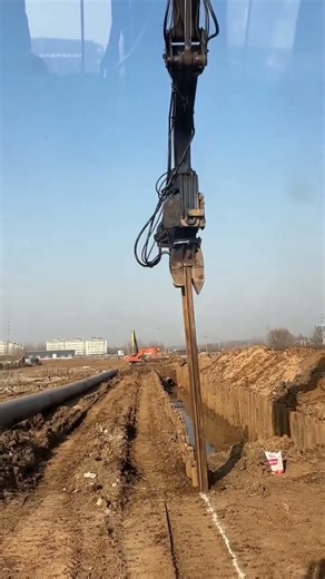 Remember the technique of making poles with the help of a machine