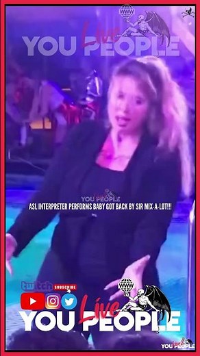 💀ASL Interpreter Performs Baby Got back by Sir Mix-A-Lot!!!