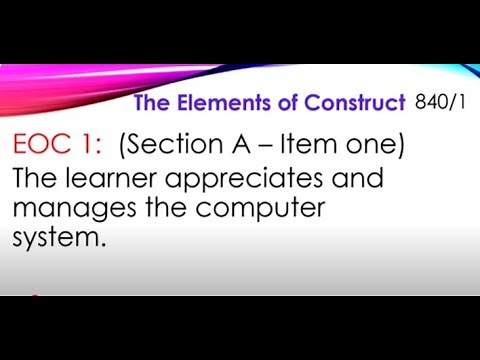 S.4 ICT FACILITATION || PAPER 1 & 2 || ELEMENTS OF CONSTRUCT || ITEM APPROACH || SAMPLE RESPONSES