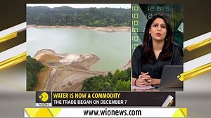 Water is the new gold. In a first, water is being traded on Wall Street, like oil. Traders are betting on water. Is this a horror story or the way to secure the natural resource? Palki S Upadhyay has an answer. | WION