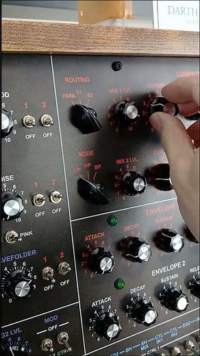 The perfect semi-modular synths set : SynthR4 & NRSynth MOOG 55 #synthesizer #electronicmusic