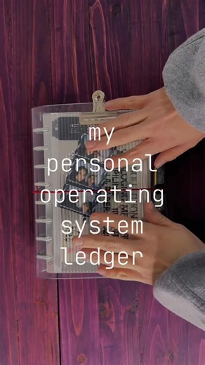 ZARITA on Instagram: "My personal operating system ledger! Basically everything you see here is from @cloth_and_paper 🤍 Use my code ZaritaWINT26 for 10% off your order 🖤 #plannersystem #journalecosystem #ClothandPaper #FORMA #CPAffiliate"