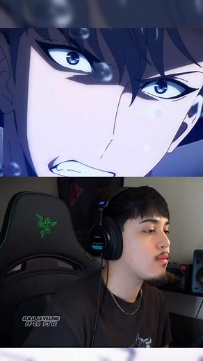 55K views · 1K reactions | Sung JinWoo vs Baran reaction. Solo Leveling season 2 reaction. Anime reaction guy. Best anime reaction. #atseku #atsekureacts #jinwoo #sololeveling #creatorsearchinsights | atseku | Facebook