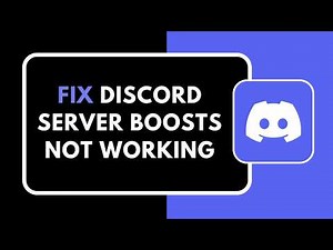 How To Fix Discord Server Boosts Not Working 2026 (Step-by-Step Guide)