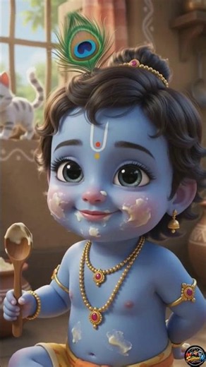 Little Krishna বাংলা কার্টুন 🙏❤️। #krishna #viral #animation #cartoon