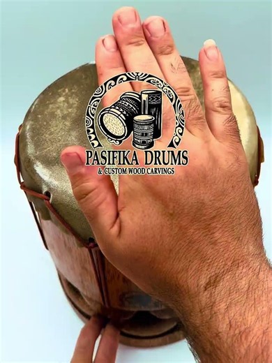10” Palm Wood Hawaiian Lapaiki: Pasifika Drums