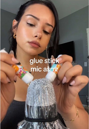 ASM Glue Stick Mic ASMR for Relaxation