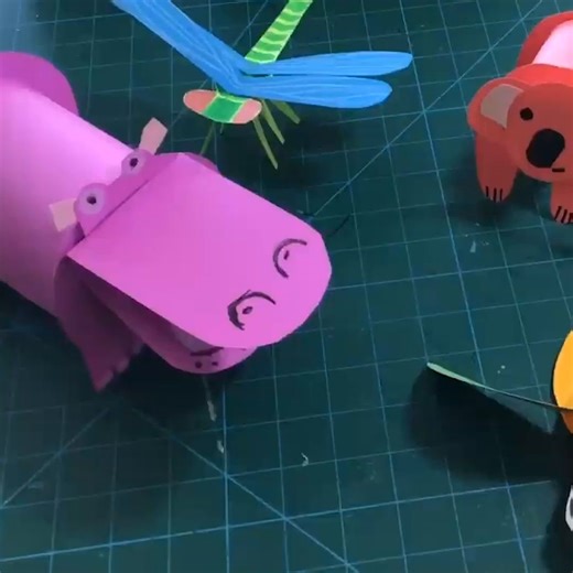 Hi there, everyone - welcome back to art class! I love animals and as a kid, I loved making my own, drawing them, painting them and constructing them from paper. Ah, such happy memories! Let's keep that happy vibe and make some paper animal stand-ups ourselves. You can build any creatures you want from the basic designs I demonstrate in this video , so you can create your very own menagerie of wild paper critters!⁠ ⁠ Learn to make your own Paper Animals:⁠ https://youtu.be/Er8XoQzDkLI | Pop-Up Bo