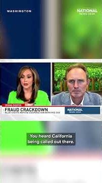 Newly elected California congressman weighs in on fraud crackdown