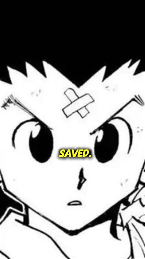 The moment when gon lost his kindness