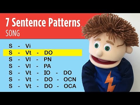 CC Essentials Chart A - 7 Sentence Patterns - Essentials of the English Language