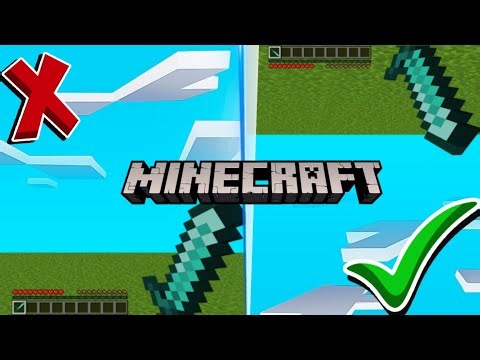 Minecraft (PE) But Its Up Side Down