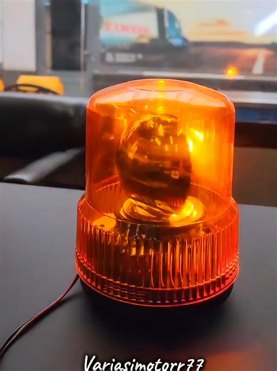 Rotary Lamp for Trucks: Aesthetic Cinematic Showcase