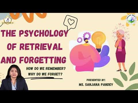 The Psychology of Retrieval and Forgetting | BA Psychology Lecture by TRCAC EduVedha