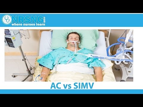 Vent Settings AC vs SIMV Modes | FiO2, Vt (Tidal Volume) | Differences, Advantages, Disadvantages