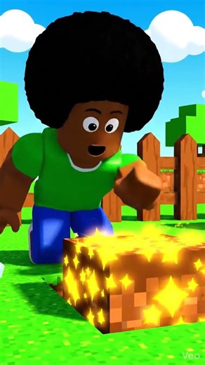 Noob digging soil discovers gold #animation #roblox