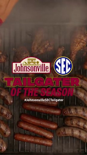 We are on the hunt to celebrate the SEC Tailgaters who reign supreme ⬇️👑 This Tailgate legend elevates the ’gate by creating unforgettable experiences, the kind with envy-inducing grills, multi-day tailgating marathons, rehabbed ambulance-converted tailgate zones, and, of course, the food. HOW TO ENTER: Between Sept 1st – Oct 31st: 1) Share a photo or video to Instagram or TikTok with #JohnsonvilleSECTailgater and show us why you or a Tailgater you know deserves recognition as Johnsonville’s SE