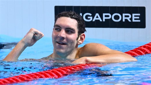 Alexy sets new American record in 100m freestyle