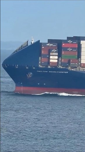 CMA CGM GEORG FORSTER | One of the Biggest Container Ship