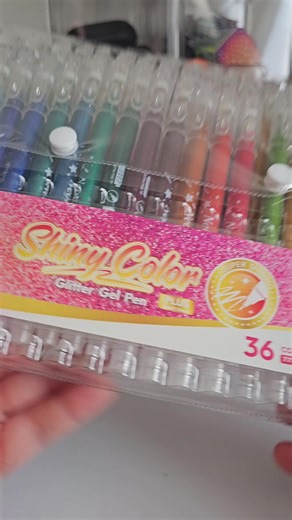 Grav these Glitter Gel Pens while they're still in stock! #glitterpen #glitterpens #gelpen #gelpens #tiktokshopcreatorpicks