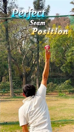 Perfect Seam Drills with Premium Slovic Ball 🎯 #cricket #fastbowler #swing #tips #shorts #viral #yt