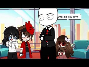 Gachaclub - Past Michael Afton - Calls slenderman Dad- *Meme* (Afton Family x Creepypast)