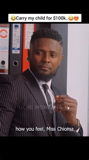 😂Become my baby Mama for $100k 😂🤩..Maurice Sam & Uche Montana latest movie #mauricesam #uchemontana