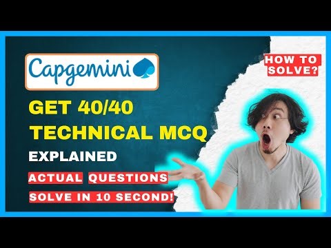 #2 Get 40/40😍 || Capgemini Pseudo Code Questions 2025 || Capgemini Coding
