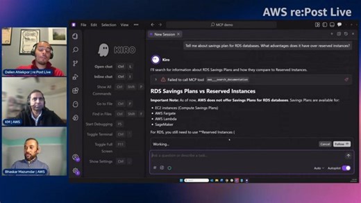 AWS re:Post Live | Smart AWS Management: Cost Insights & Resource Control with MCP