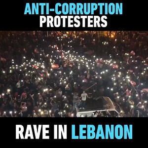 86K views · 2.2K reactions | Watch the moment anti-corruption protests in Lebanon turned into a rave | Middle East Eye | Facebook