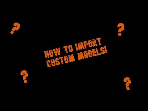 How to import custom models into WarThunder!