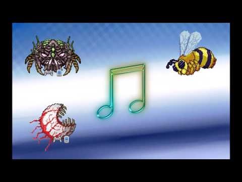 Terraria - All Boss Themes (1.0. - 1.3.1.)