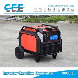 [Hot Item] Portable 6800W Silent Inverter Gasoline Generator for household Office Caravan 230V Powerful & Stable Power Supply